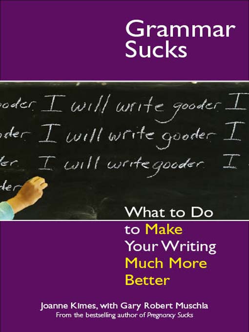 Cover image for Grammar Sucks